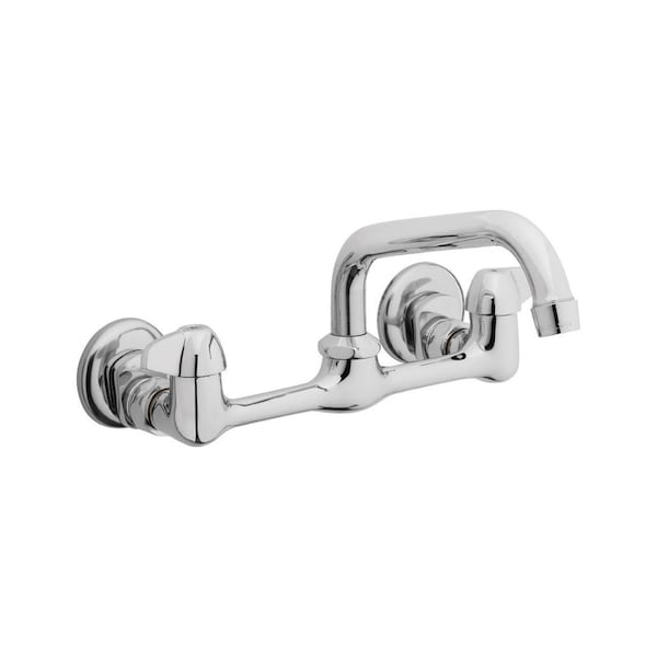B & K Homewerks Two Handle Chrome Kitchen Faucet 3190-43-CH-BC-Z - main